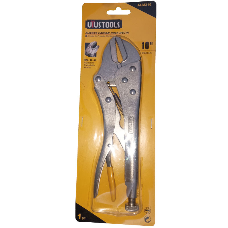 Alicate de Presión Caimán Recto 10” Hombresolo