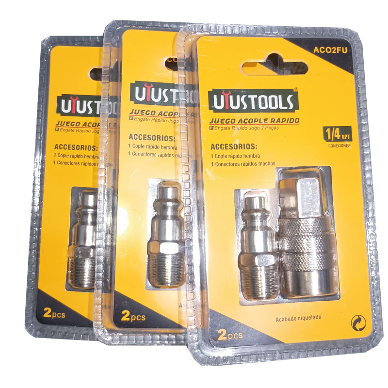 Juego acople rapido X 2