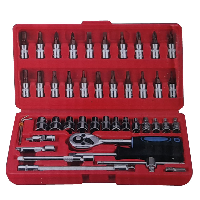 Juego de llaves de tubo DR de 1/4 " Ratchet