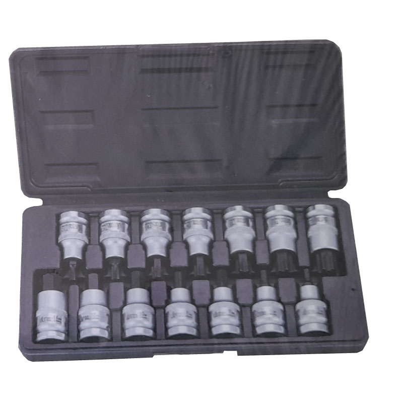 Juego de puntas torx y hexagonal