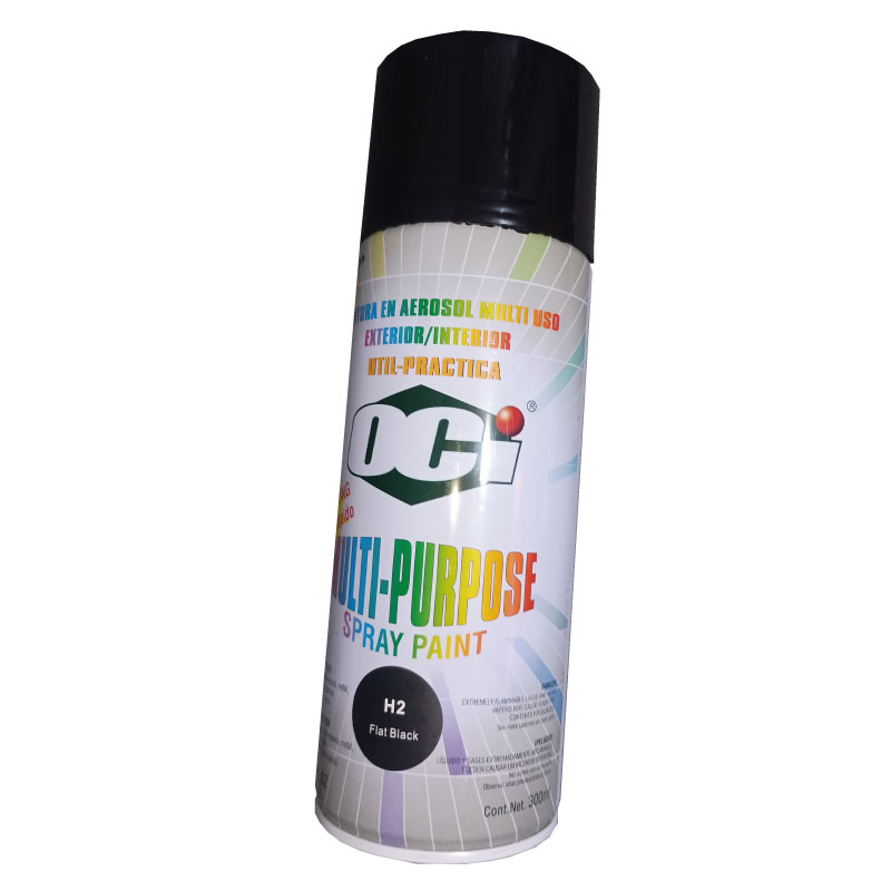 Aerosol alta temperatura negro mate