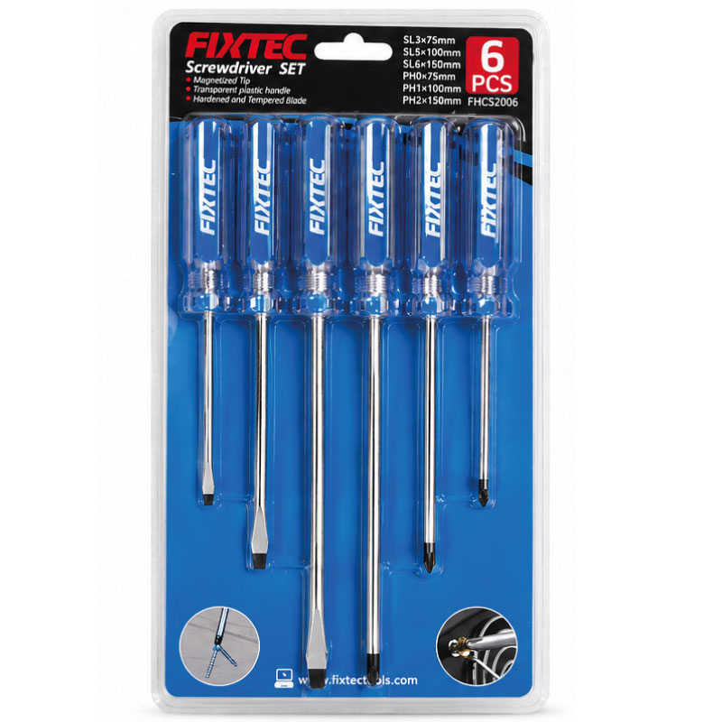 KIT DESTORNILLADORES MAGNÉTICOS X6
