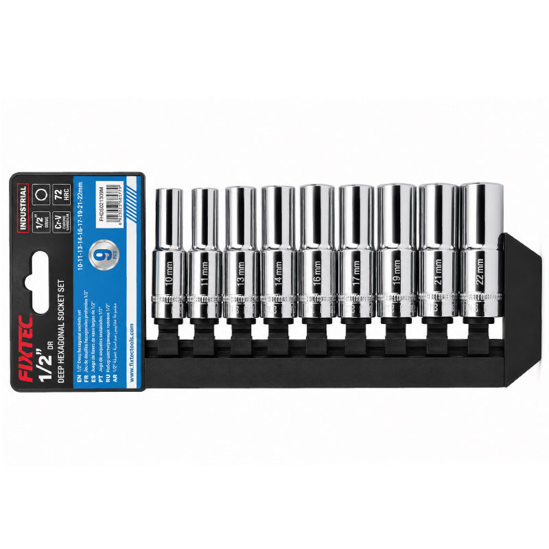 JUEGO DE COPAS LARGAS DE 1/2" X 9 - Imagen 3