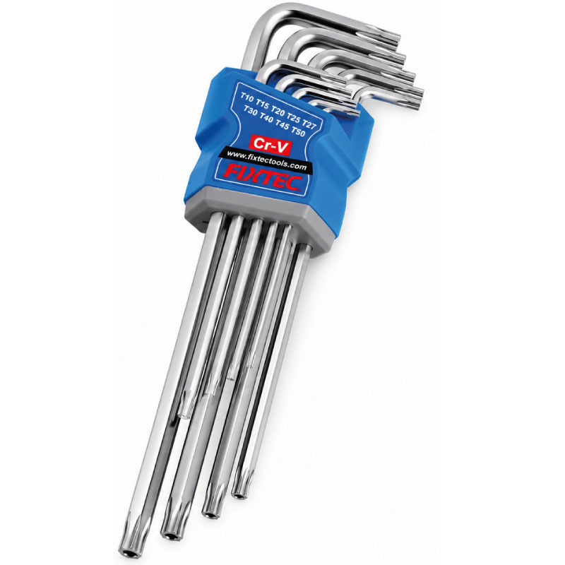LLAVES TORX EXTRALARGAS X9
