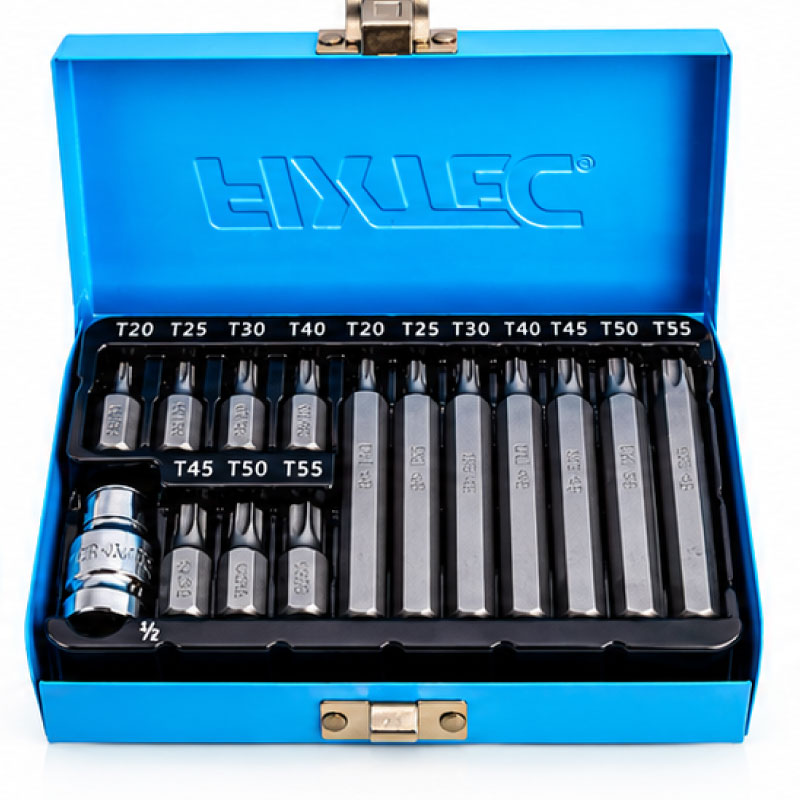 JUEGO DE PUNTAS TORX DE 1/2" X 15 - Imagen 2